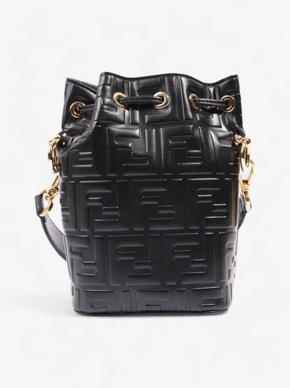 Fendi Mon Tresor Black Calfskin Leather Small