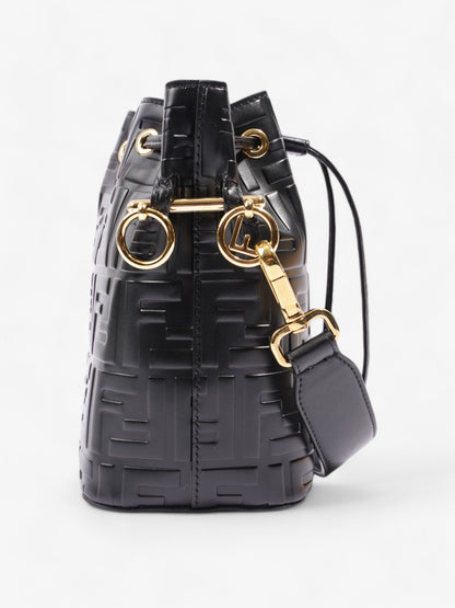 Fendi Mon Tresor Black Calfskin Leather Small