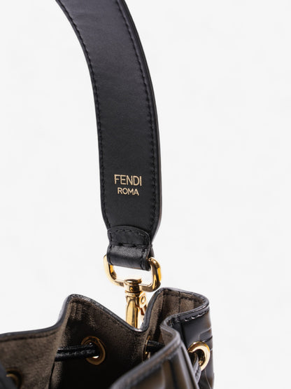 Fendi Mon Tresor Black Calfskin Leather Small