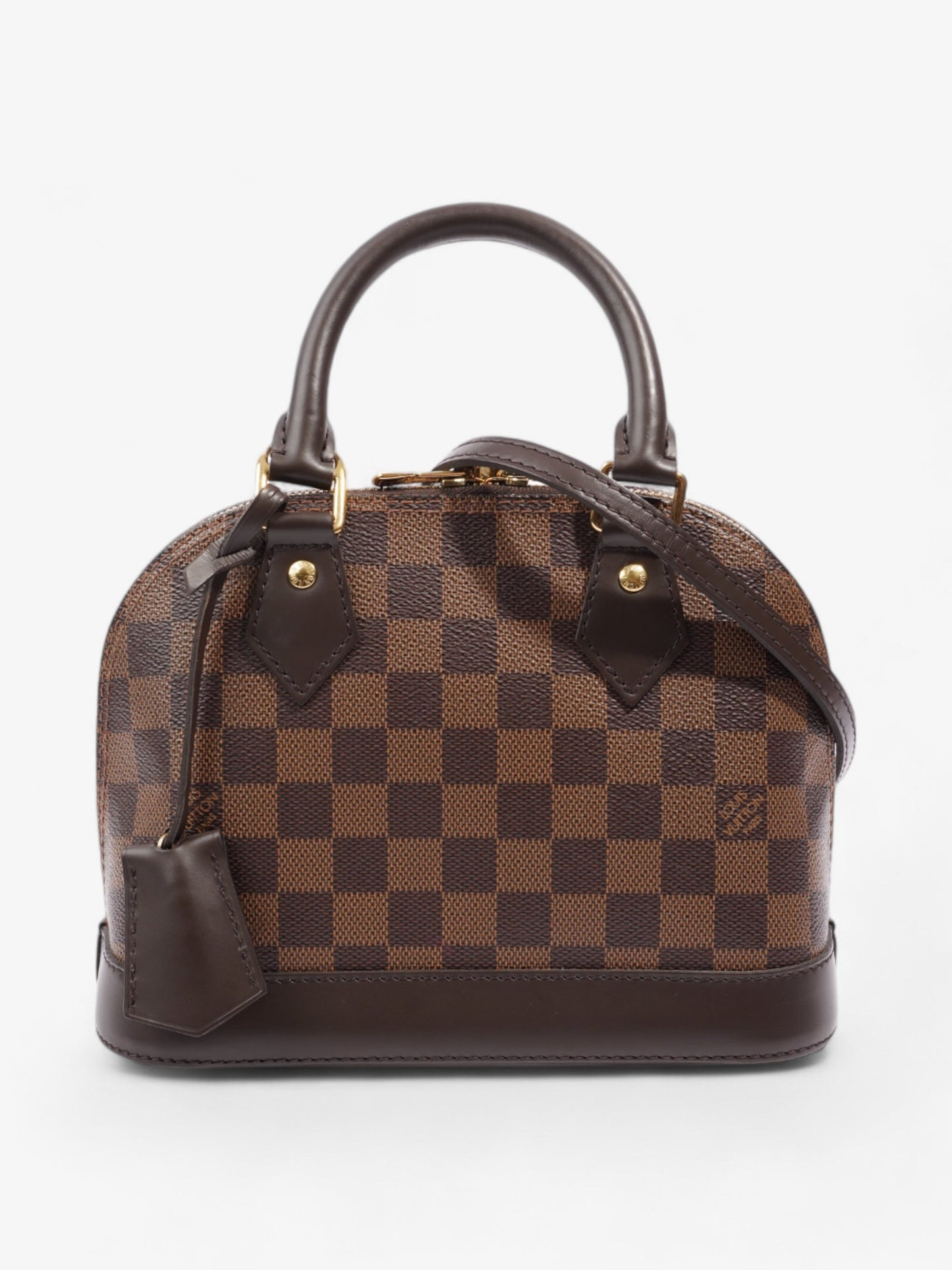 Louis Vuitton Alma Damier Ebene Coated Canvas BB