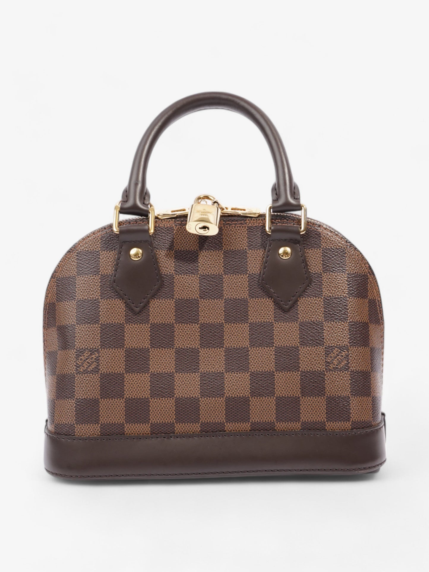 Louis Vuitton Alma Damier Ebene Coated Canvas BB