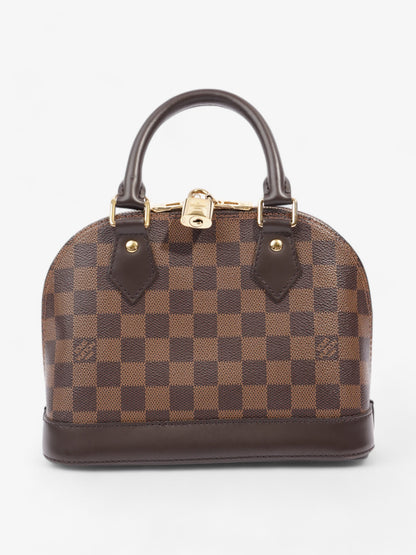Louis Vuitton Alma Damier Ebene Coated Canvas BB