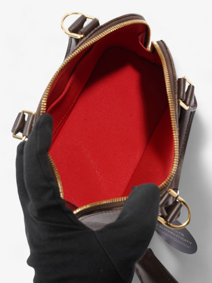 Louis Vuitton Alma Damier Ebene Coated Canvas BB