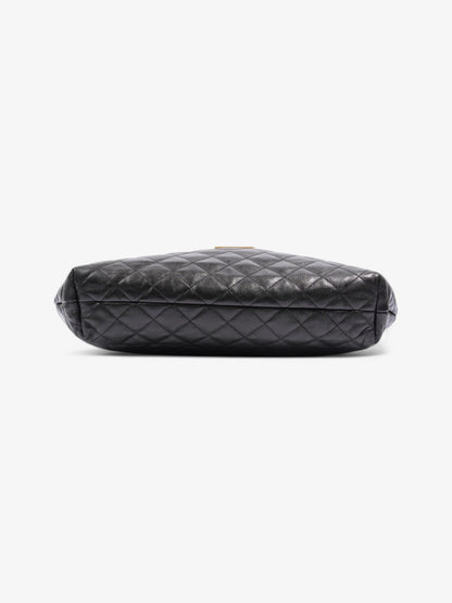 Saint Laurent Icare Shopping Bag Black Lambskin Leather Maxi