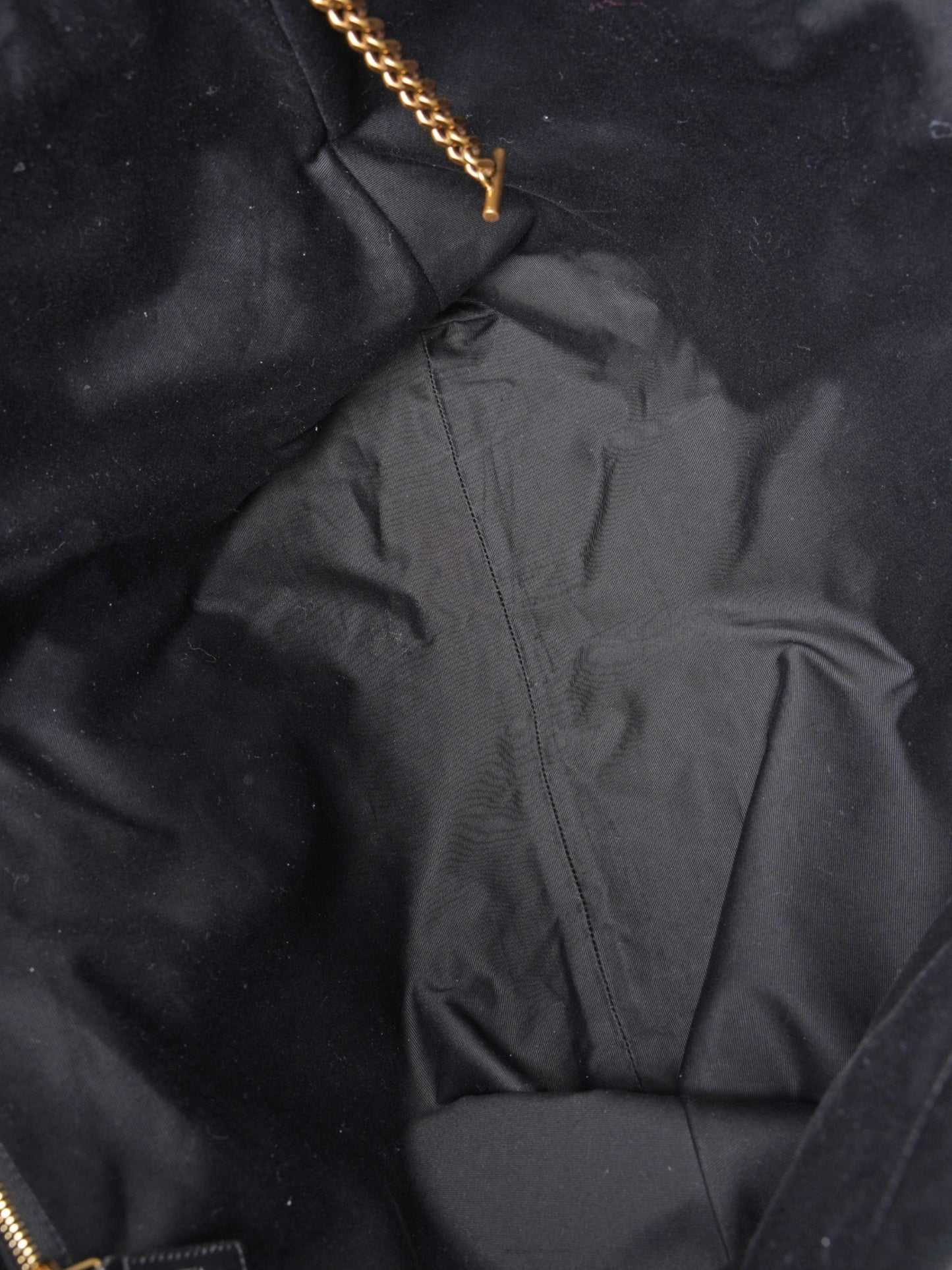 Saint Laurent Icare Shopping Bag Black Lambskin Leather Maxi