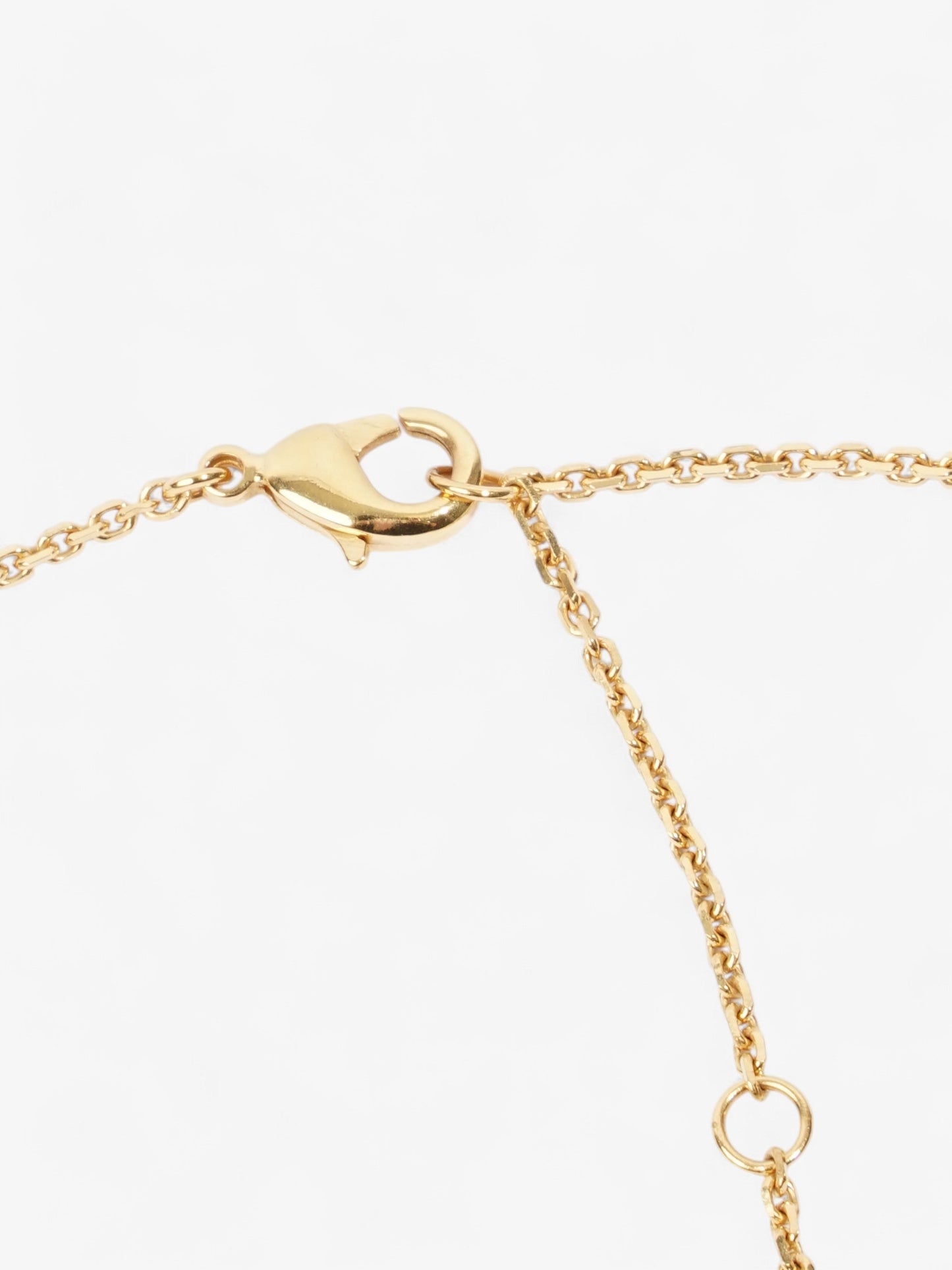 Christian Dior Clair D Lune Necklace Gold / White Base Metal