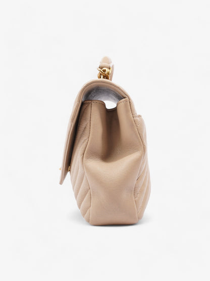 Saint Laurent College Bag Beige Leather Medium