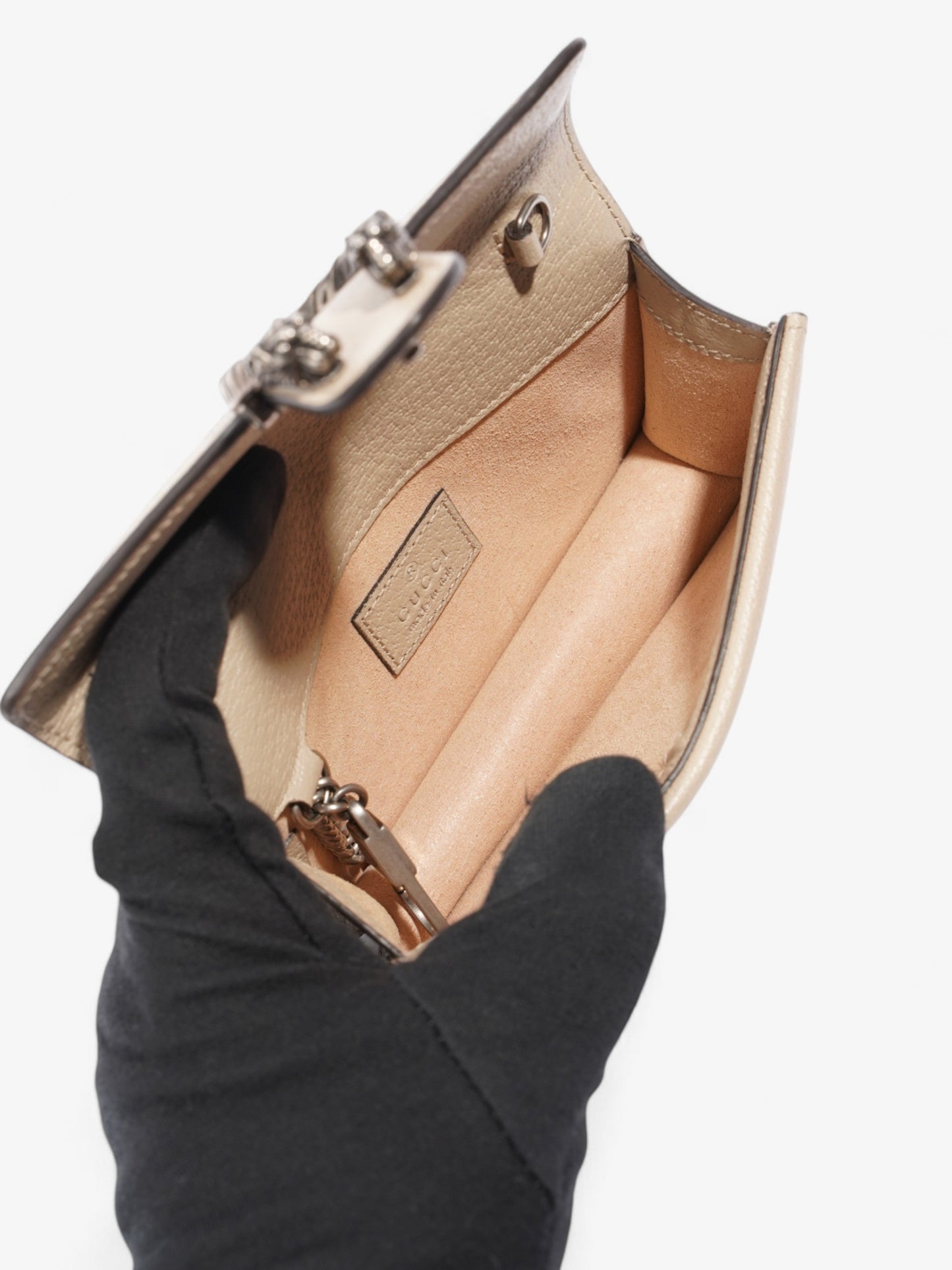 Gucci Dionysus GG Supreme / Beige Coated Canvas Super Mini