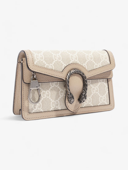Gucci Dionysus GG Supreme / Beige Coated Canvas Super Mini