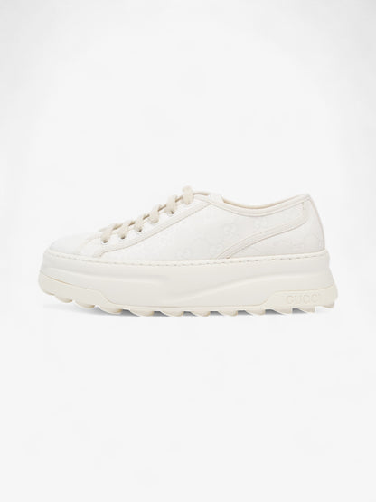 Gucci Tennis 1977 Great White Canvas EU 41.5 UK 8.5