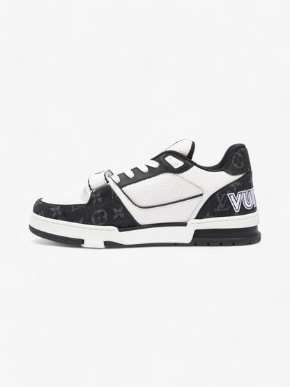 Louis Vuitton LV Trainer Sneakers White  / Black Leather EU 43.5 UK 9.5