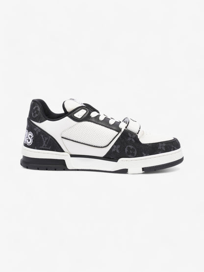Louis Vuitton LV Trainer Sneakers White  / Black Leather EU 43.5 UK 9.5