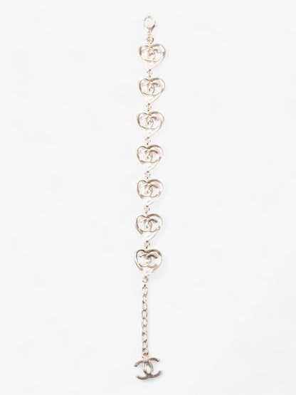 Chanel CC Heart Coco In Love Bracelet Light Gold Base Metal