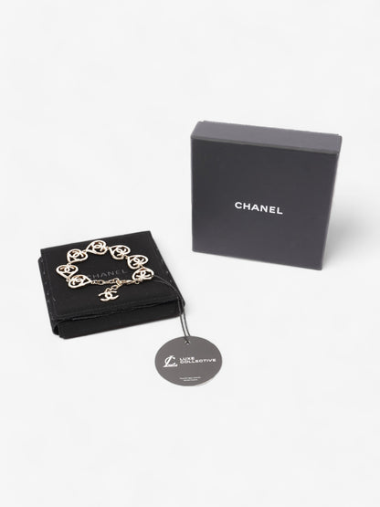Chanel CC Heart Coco In Love Bracelet Light Gold Base Metal