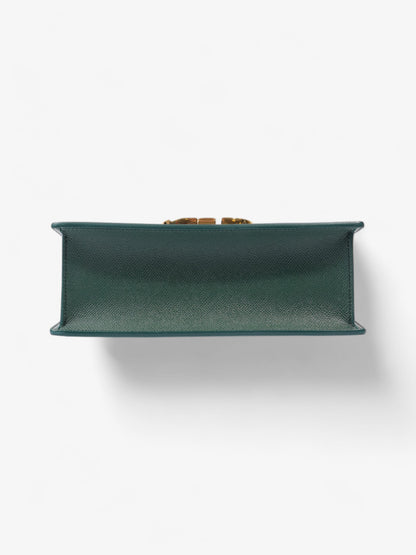Christian Dior 30 Montaigne Green Calfskin Leather
