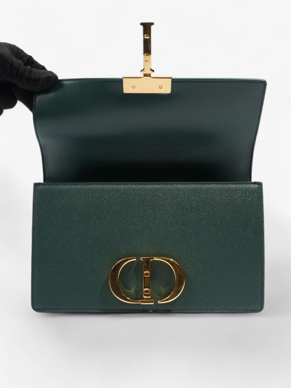 Christian Dior 30 Montaigne Green Calfskin Leather