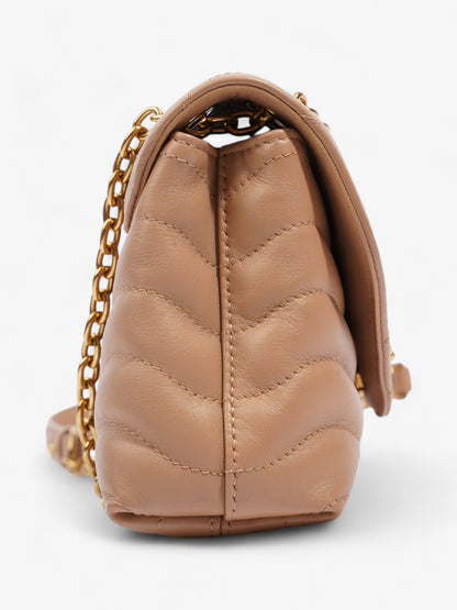 Louis Vuitton New Wave Chain Bag Beige Leather MM