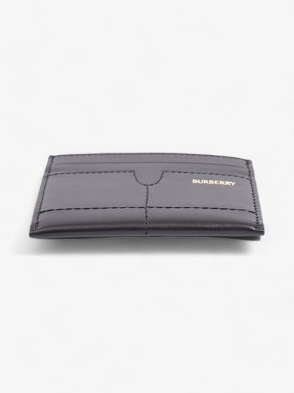 Burberry Snip Card Case Black Leather