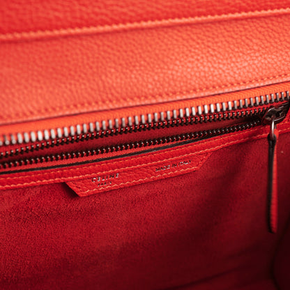 Celine Mirco Luggage Bag Red