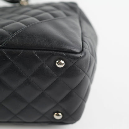 Chanel Cambon Bowler Bag Lambskin Black