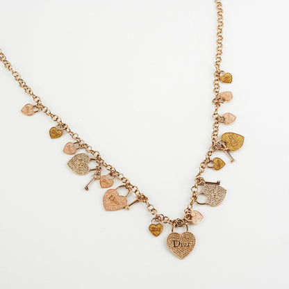 Dior Hearts Charm Necklace
