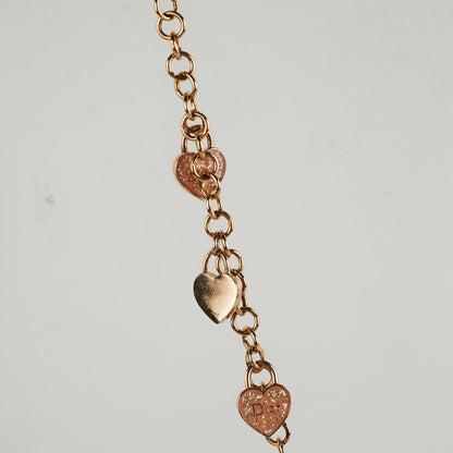 Dior Hearts Charm Necklace