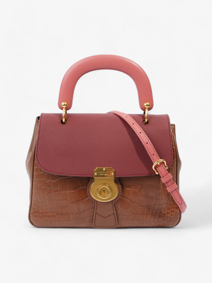 Burberry DK88 Pink / Brown Leather