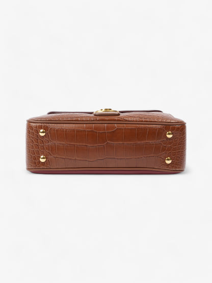 Burberry DK88 Pink / Brown Leather