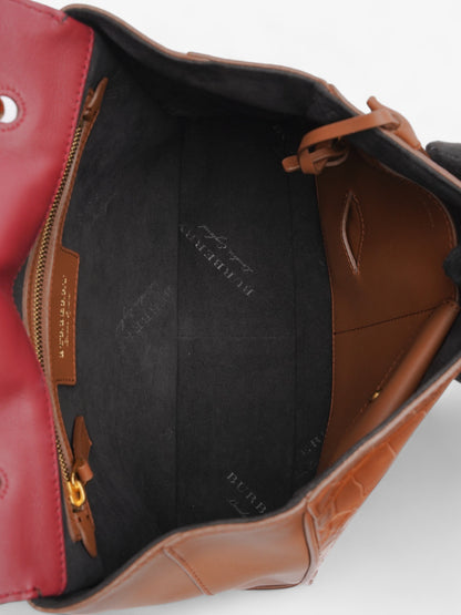 Burberry DK88 Pink / Brown Leather