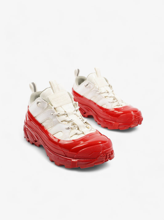 Burberry Arthur White / Red Rubber EU 37 UK 4