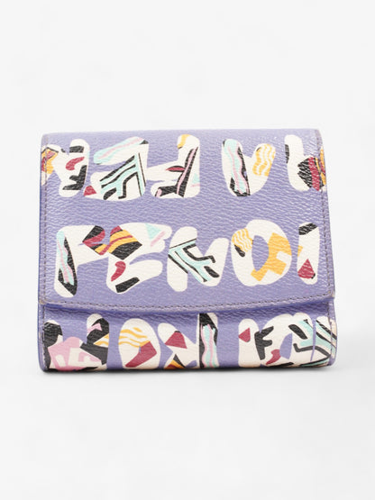Fendi Roma Compact Wallet Multicoloured Leather Medium