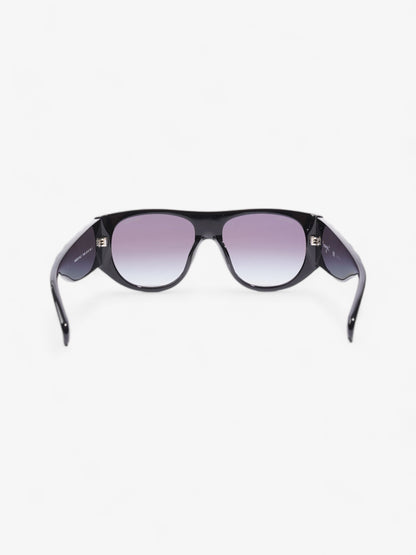 Chanel Pilot Sunglasses Black / Gold Acetate 145mm