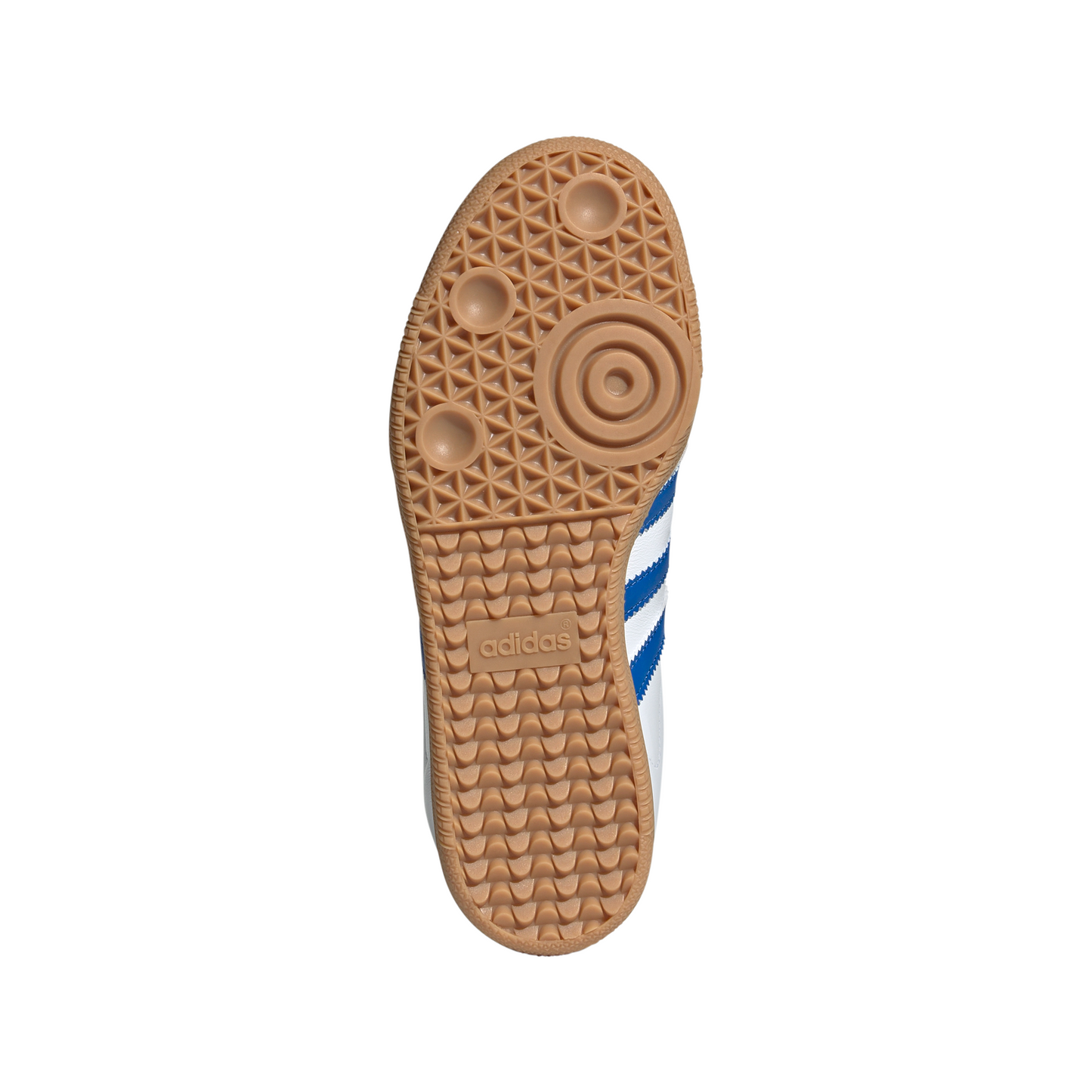 Big Kids' Adidas Samba OG J "White Blue"