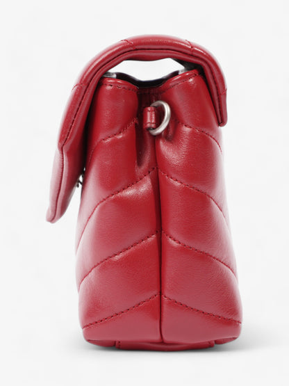 Saint Laurent Loulou Toy Red Leather