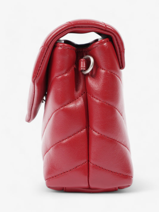 Saint Laurent Loulou Toy Red Leather