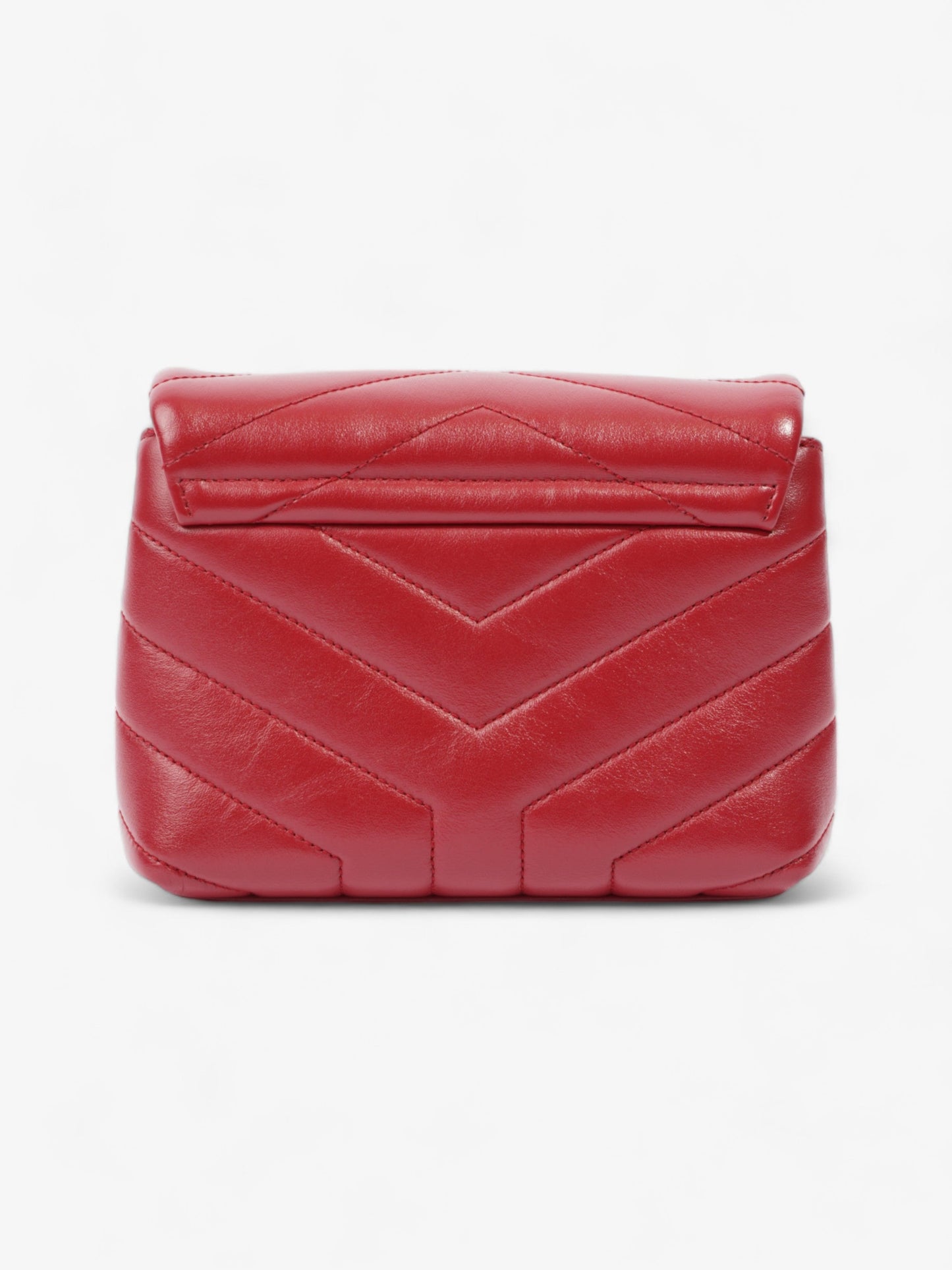 Saint Laurent Loulou Toy Red Leather