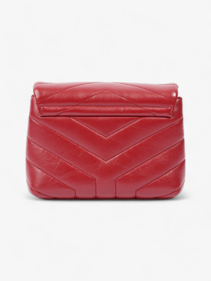 Saint Laurent Loulou Toy Red Leather