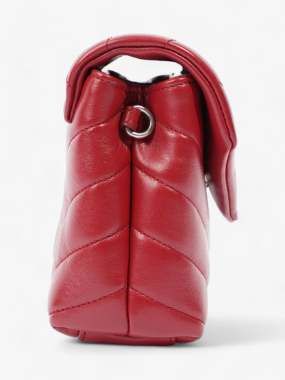 Saint Laurent Loulou Toy Red Leather