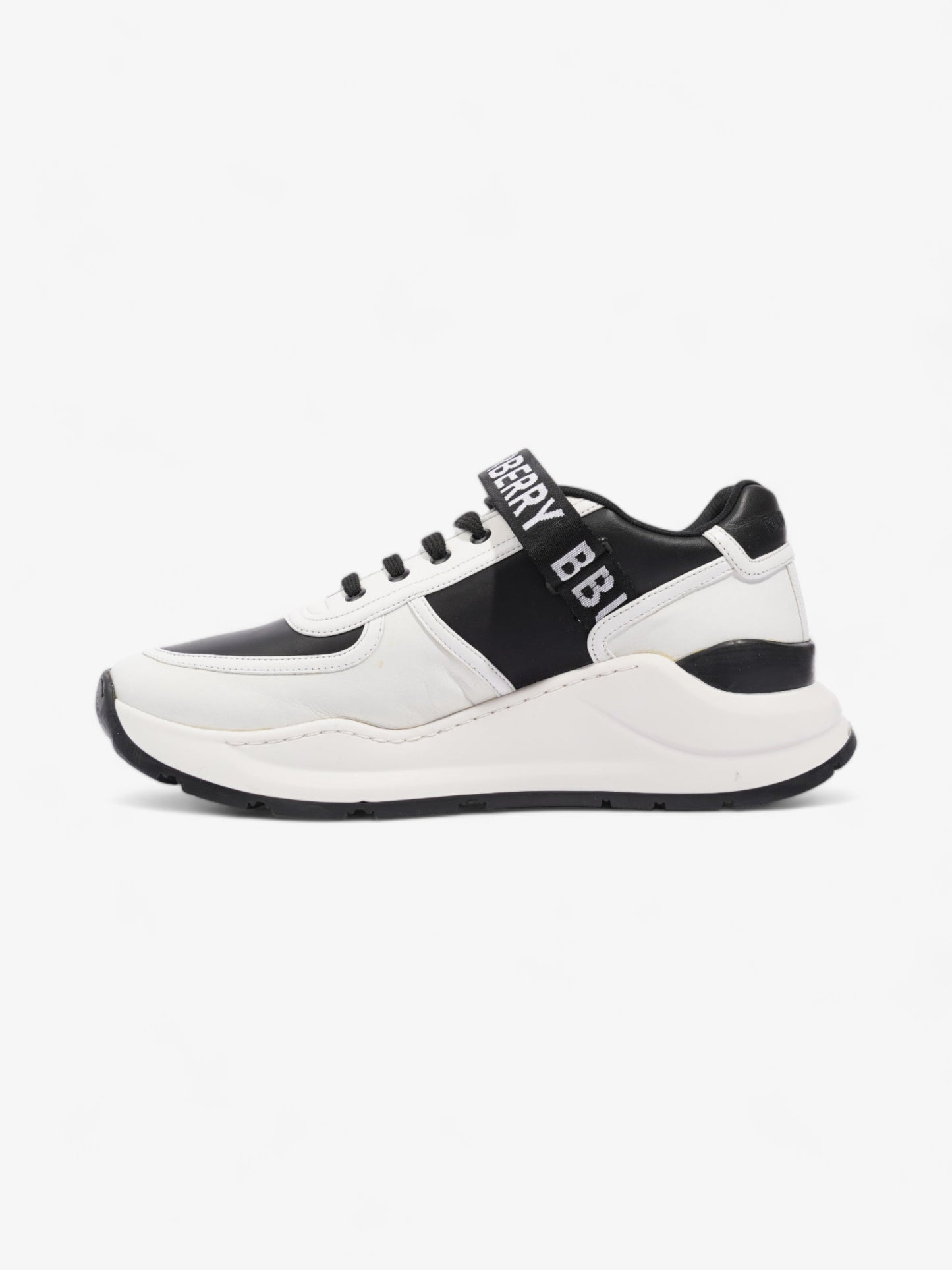 Burberry Ronnie Black / White Leather EU 44 UK 10