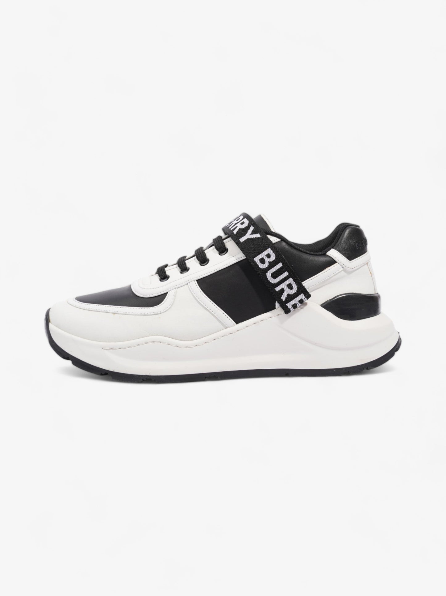 Burberry Ronnie Black / White Leather EU 44 UK 10
