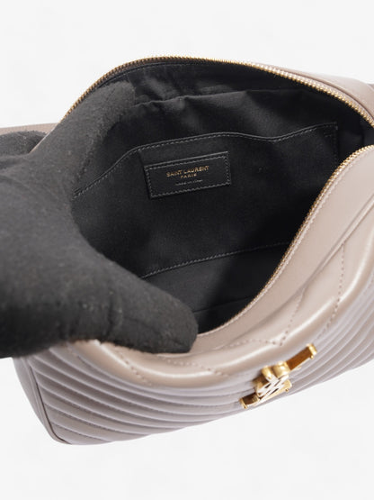 Saint Laurent Lou Camera Bag Grey Leather Medium