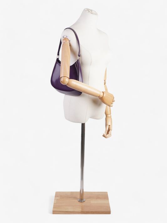 Prada Cleo Purple Patent Leather