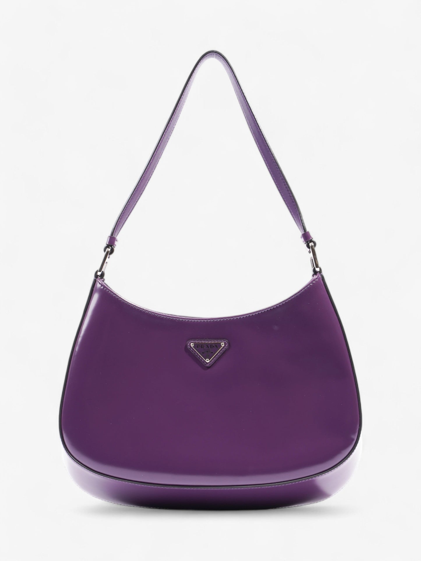 Prada Cleo Purple Patent Leather