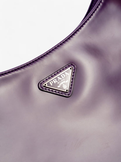 Prada Cleo Purple Patent Leather