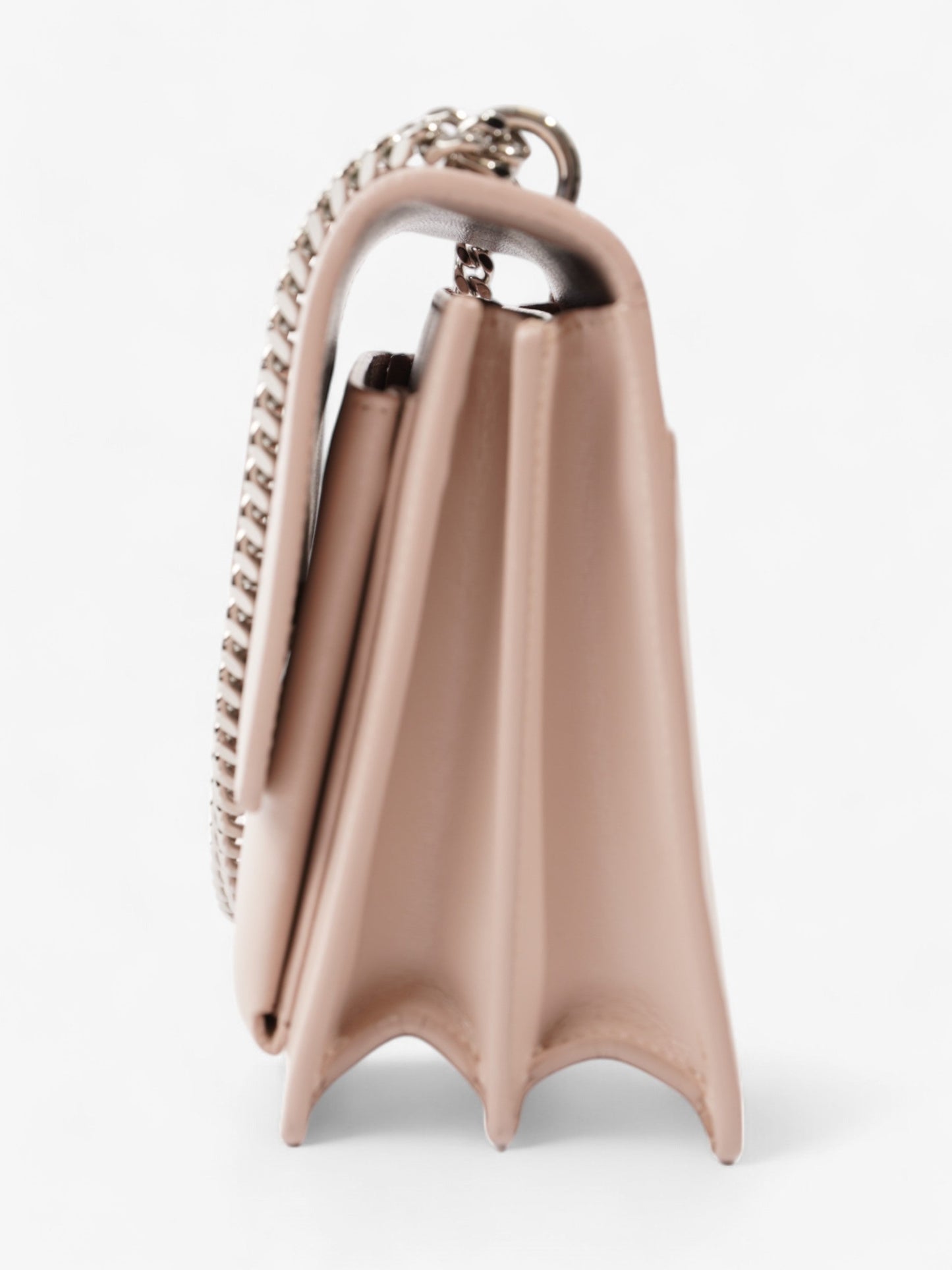 Saint Laurent Sunset Marble Pink Calfskin Leather Medium