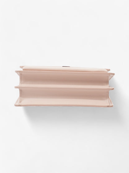 Saint Laurent Sunset Marble Pink Calfskin Leather Medium