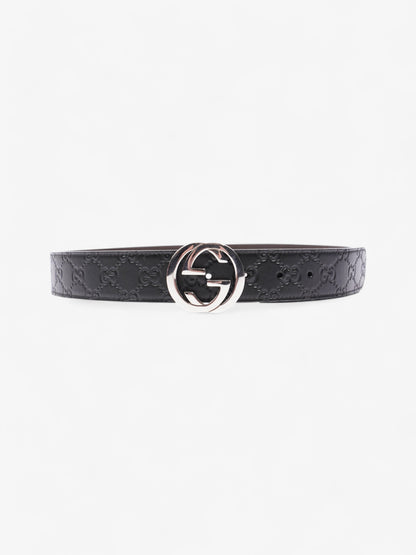 Gucci Interlocking G Reversible Belt Black / Brown Leather 95cm / 38"