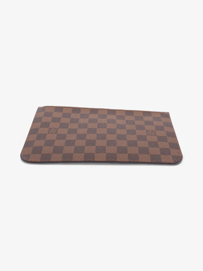 Louis Vuitton Neverful Pochette Damier Ebene Coated Canvas