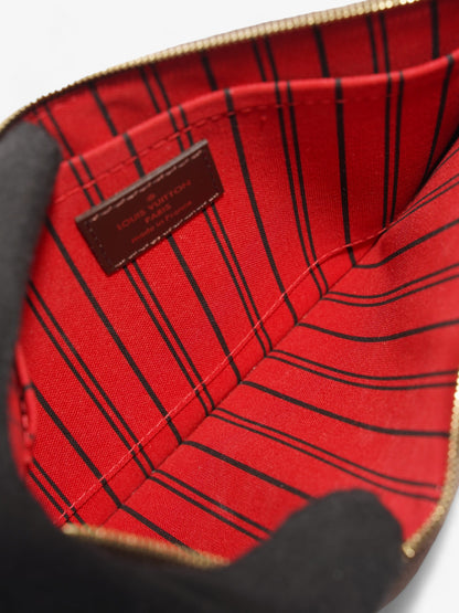Louis Vuitton Neverful Pochette Damier Ebene Coated Canvas