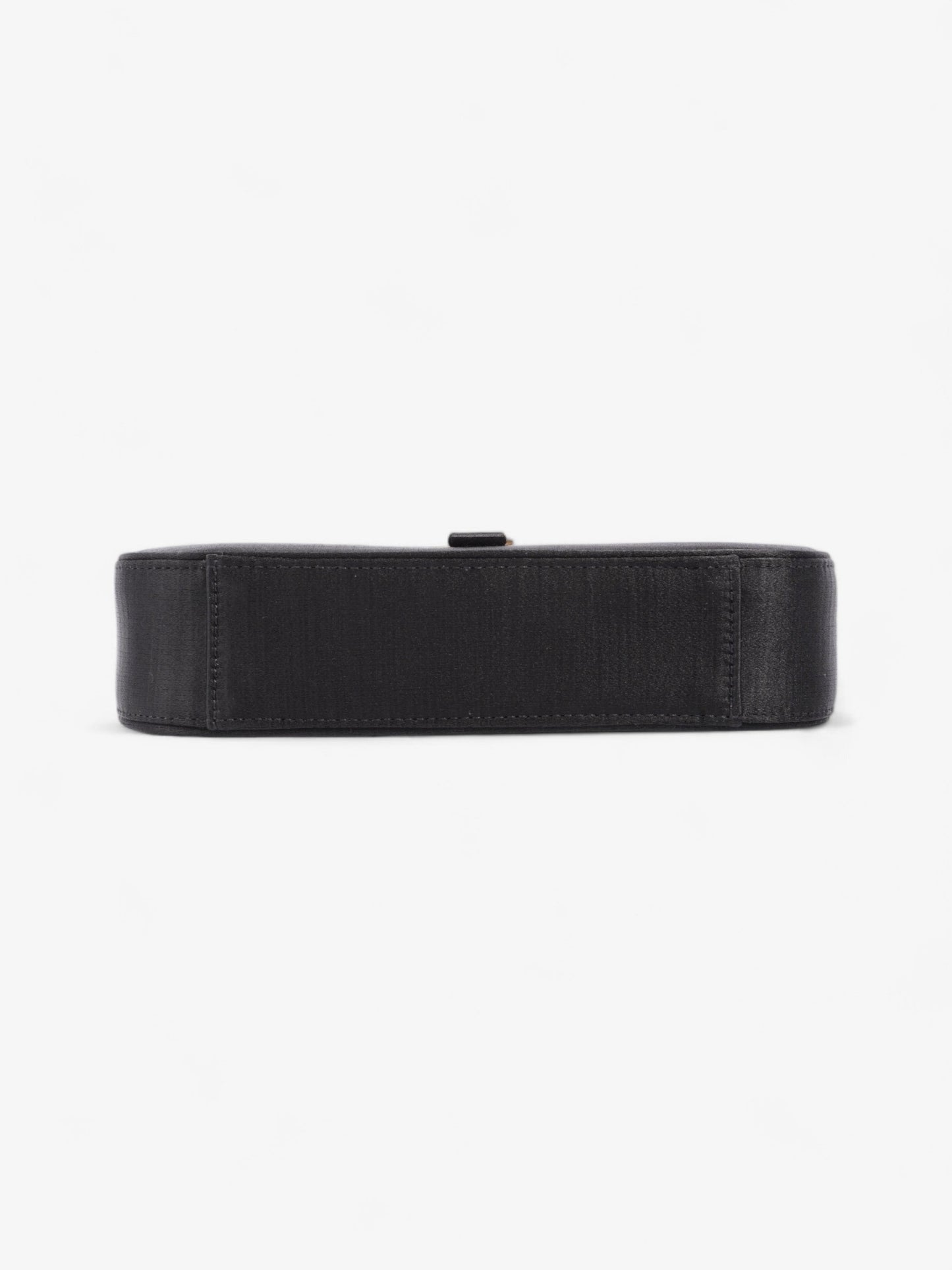 Saint Laurent Le 5 a 7 Black Satin Mini